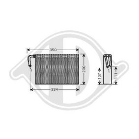 Acquista Evaporatore climatizzatore da DIEDERICHS DCV1017 a buon mercato per soli 74,20 €