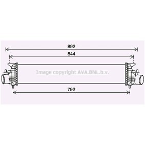 Comprar Intercooler de PRASCO DN4438 a bajo precio de 1337,36 €