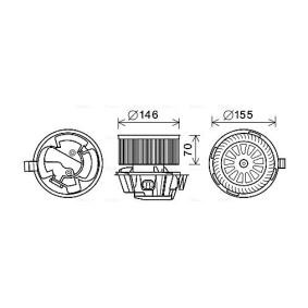 Comprar Motor eléctrico, ventilador habitáculo de AVA COOLING SYSTEMS DN8384 a bajo precio de 150,98 €