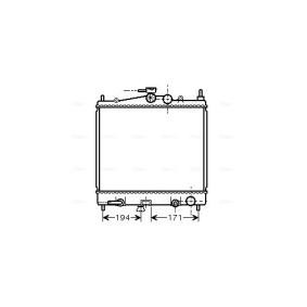 Comprar Radiador, refrigeración del motor de AVA COOLING SYSTEMS DNA2248 a bajo precio de 183,78 €