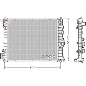 Kühler, Motorkühlung DRM15012 von DENSO günstig für 171,05 € online kaufen
