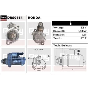 Köp Startmotor av DELCO REMY DRS0464 till det låga priset 7329,71 kr