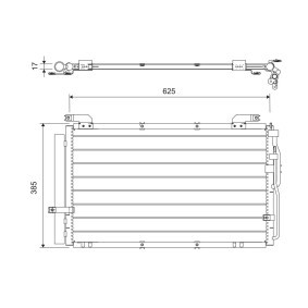 Compre Condensador, ar condicionado da VALEO 818075 a um preço baixo por 120,04 €