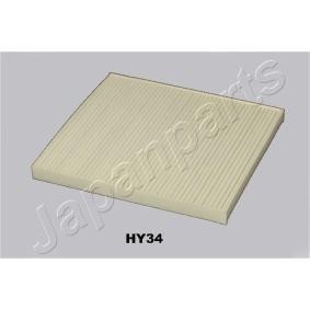 Innenraumfilter FAA-HY34 von JAPANPARTS günstig für 46,57 € online kaufen