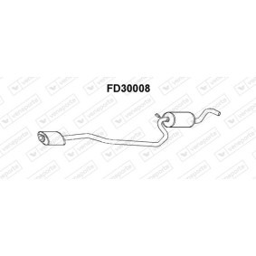 Comprar Silenciador intermedio de VENEPORTE FD30008 a bajo precio de 89,19 €