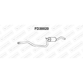 Comprar Silenciador intermedio de VENEPORTE FD30020 a bajo precio de 71,23 €