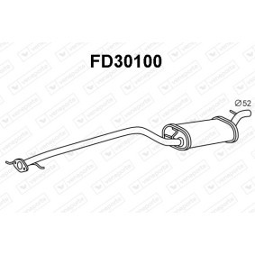 Comprar Silenciador delantero de VENEPORTE FD30100 a bajo precio de 100,99 €