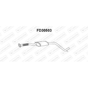 Comprar Silenciador intermedio de VENEPORTE FD30503 a bajo precio de 65,32 €