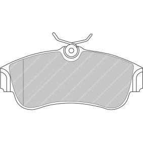 Achetez des Plaquettes de frein FERODO RACING FDS604 à prix pour 208,22 €