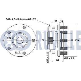 Spannrolle, Zahnriemen 55231 von RUVILLE günstig für 19,94 € online kaufen