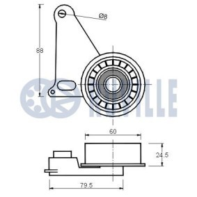 Wasserpumpe + Zahnriemensatz 55419701 von RUVILLE günstig für 131,91 € online kaufen