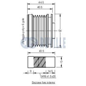 Wasserpumpe + Zahnriemensatz 56600721 von RUVILLE günstig für 49,00 € online kaufen