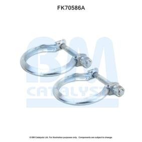 Acquista Kit montaggio, Tubo gas scarico da BM CATALYSTS FK70586 a buon mercato per soli 7,82 €