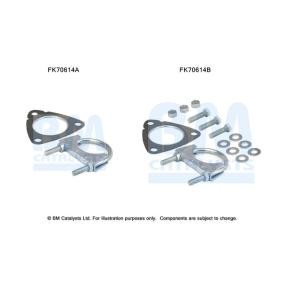 Achetez des Kit d'assemblage, tuyau d'échappement BM CATALYSTS FK70614 à prix pour 7,27 €