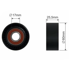Achetez des Poulie, tendeur de courroie d'accessoire FAST FT44534 à prix pour 16,27 €