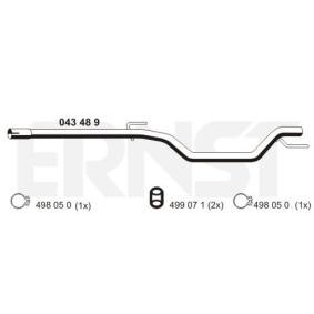 Compre Tubo de escape de ERNST online para Vectra C Caravan (Z02) a preços moderados