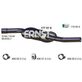 Achetez des Silencieux intermédiaire de chez ERNST en ligne pour California Westfalia T4 Minibus (7DJ, 7DK, 70J) à prix modérés
