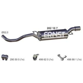 Acquista Marmitta da ERNST online per TT Roadster (8N9) a prezzi moderati