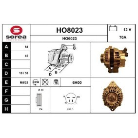 Comprar Alternador de SNRA HO8023 a bajo precio de 170,46 €