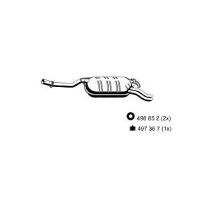 Acquista Marmitta da ERNST 374187 a buon mercato per soli 196,08 €