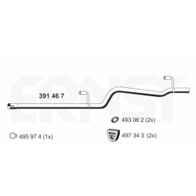 Achetez des Tuyau d'échappement ERNST 391467 à prix pour 108,45 €