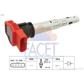 Compre Kit de reparação, distribuidor de ignição da FACET HT.0519 a um preço baixo por 22,22 €