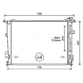 Acquista Radiatore motore da AVA COOLING SYSTEMS HY2440 a buon mercato per soli 168,25 €