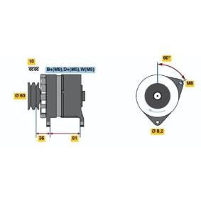 Acquista Alternatore da BOSCH 0 120 469 899 a buon mercato per soli 760,26 €