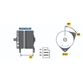 Acquista Alternatore da BOSCH 0 120 489 244 a buon mercato per soli 486,79 €