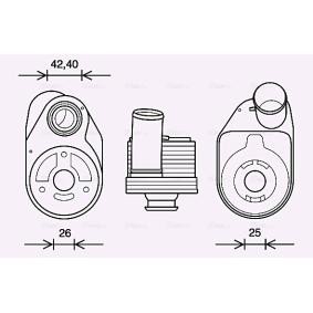 Compre Radiador de óleo, óleo do motor da AVA COOLING SYSTEMS IV3136 a um preço baixo por 140,72 €