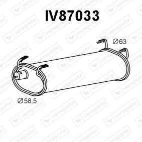 Compre Panela de escape traseira da VENEPORTE IV87033 a um preço baixo por 127,14 €