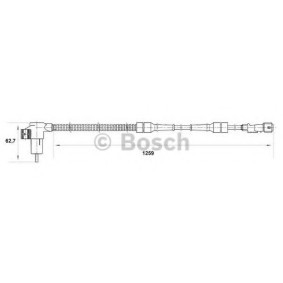 Osta ABS-anturi BOSCH:llä 0 265 006 208 edullisesti hintaan 86,01 €
