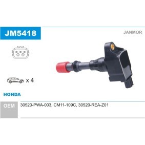 Compre Bobina de ignição da JANMOR JM5418 a um preço baixo por 28,38 €
