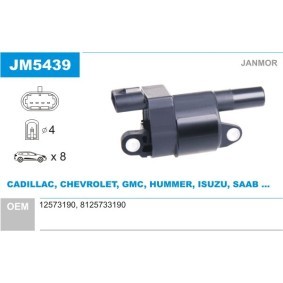 Comprar Bobina de encendido de JANMOR JM5439 a bajo precio de 27,87 €