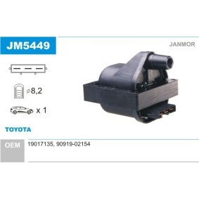 Acquista Bobina d'accensione da JANMOR online per SUPRA (JZA70_, GA70_, MA70) a prezzi moderati
