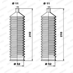 Faltenbalgsatz, Lenkung K150028 von MOOG günstig für 19,80 € online kaufen