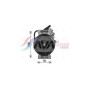 Compre Compressor de ar condicionado de AVA COOLING SYSTEMS online para CERATO KOUP (TD) a preços moderados