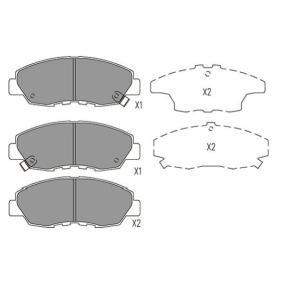 Bremsbeläge KBP-2053 von KAVO PARTS günstig für 27,85 € online kaufen