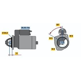 Comprar Motor de arranque de BOSCH 0 986 010 450 a bajo precio de 246,10 €