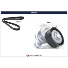 Compre Jogo de correias trapezoidais estriadas da HUTCHINSON KHV 230 a um preço baixo por 98,14 €