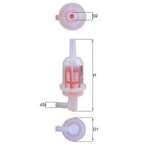 Achetez des Filtre à carburant MAHLE ORIGINAL KL 33 à prix pour 4,16 €