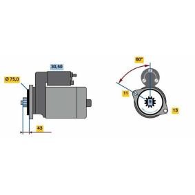 Comprar Motor de arranque de BOSCH 0 986 018 601 a bajo precio de 172,14 €