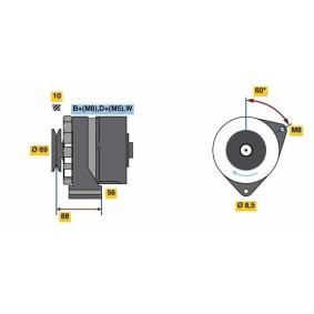Kjøp Dynamo av BOSCH 0 986 043 300 til den lave prisen 4181,20 NOK
