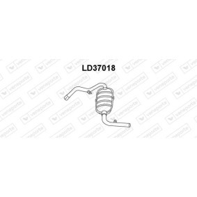 Achetez des Silencieux arrière VENEPORTE LD37018 à prix pour 207,16 €