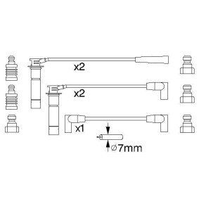 Comprar Juego de cables de encendido de BOSCH 0 986 356 845 a bajo precio de 66,93 €