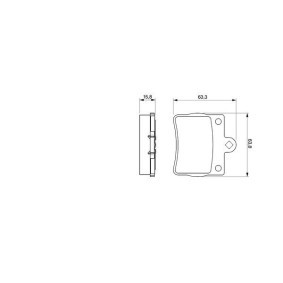 Bremsbeläge 0 986 424 497 von BOSCH günstig für 34,40 € online kaufen