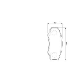 Bremsbeläge 0 986 424 704 von BOSCH günstig für 36,62 € online kaufen