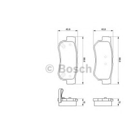 Bremsbeläge 0 986 424 728 von BOSCH günstig für 63,49 € online kaufen