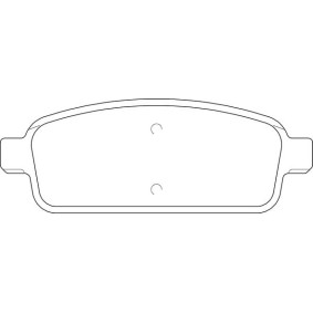 Acquista Kit pastiglie freni da MOTAQUIP LVXL1626 a buon mercato per soli 40,57 €