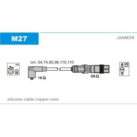 Comprar Juego de cables de encendido de JANMOR M27 a bajo precio de 48,88 €